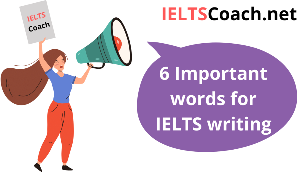 Important words for IELTS writing