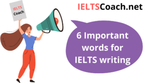 Important words for IELTS writing